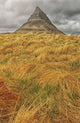 The mountain kirkjufell on the snaefellsnes peninsula Wall Mural