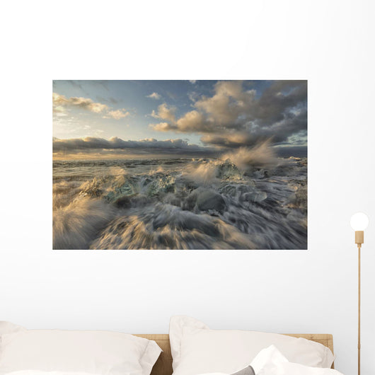 Waves Wall Mural