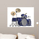 Drum Kit Wall Decal