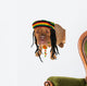 Rasta Doggy Wall Decal