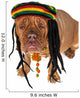 Rasta Doggy Wall Decal