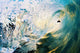 Hawaii, Maui, Makena, Beautiful Blue Wave Breaking At The Beach Wall Mural