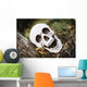 Decorative skull at halloween;Millet alberta canada Wall Mural