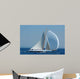 Navigazione Sotto Spinnaker Bianco Wall Mural