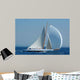 Navigazione Sotto Spinnaker Bianco Wall Mural