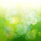 Green Bokeh Abstract Light