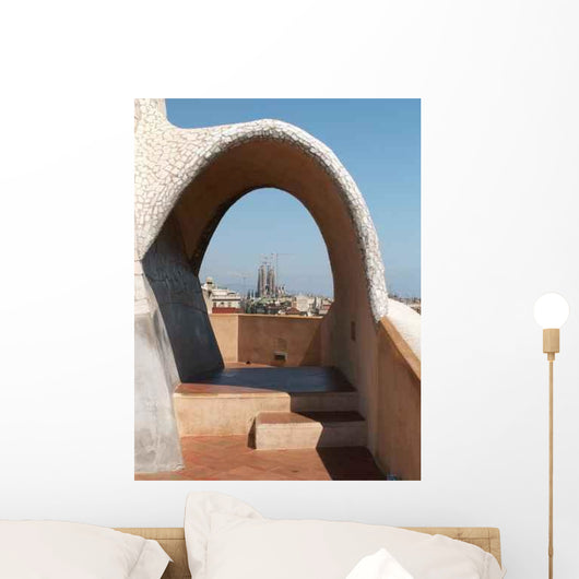 La Pedrera Arch Wall Decal