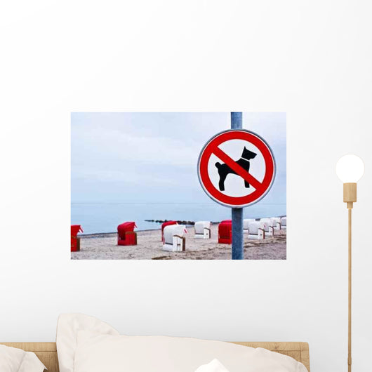 Dog Beach Wall Decal