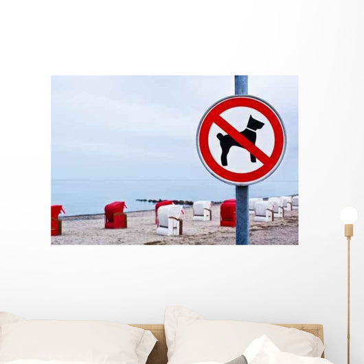 Dog Beach Wall Decal