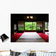 Japanese-style Red Carpet Wall Decal