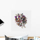 Bouquet of flowers Wall Mural