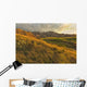 Sunset over the landscape of badlands national park Wall Mural