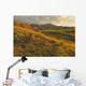 Sunset over the landscape of badlands national park Wall Mural