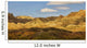 Dramatic light on the eroded formations of badlands national park Wall Mural