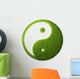 Yin Yang grass Wall Decal