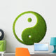 Yin Yang grass Wall Decal