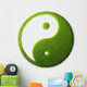 Yin Yang grass Wall Decal