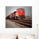 Red Train Wall Mural