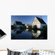 Village Pond Wall Decal