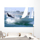 sailing woman 01 Wall Mural