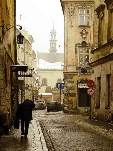 Old Krakow Street Wall Decal