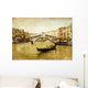 Amazing Venice Artistic Toned Picture Wall Decal