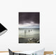 Wooden posts Wall Mural