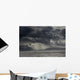 Dramatic sky with dark storm clouds Wall Mural