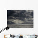 Dramatic sky with dark storm clouds Wall Mural