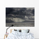 Dramatic sky with dark storm clouds Wall Mural