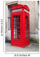 Typical Red London Phone Booth 