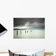 Wooden posts Wall Mural