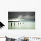 Wooden posts Wall Mural
