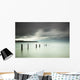Wooden posts Wall Mural