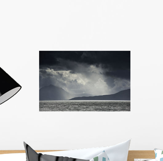 Sunlight Shining through Dark Wall Decal