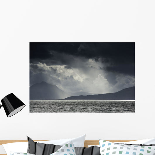 Sunlight Shining through Dark Wall Decal