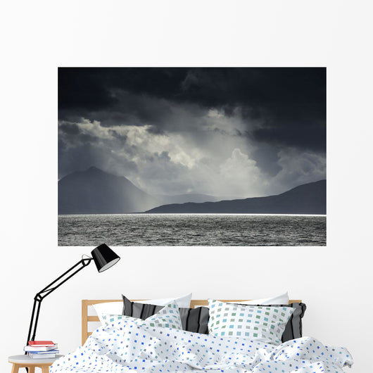 Sunlight Shining through Dark Wall Decal