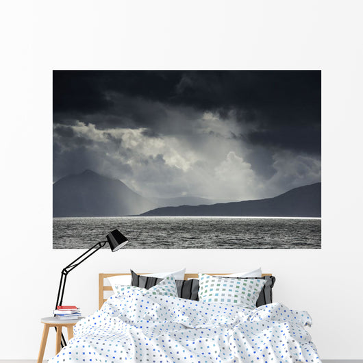 Sunlight Shining through Dark Wall Decal