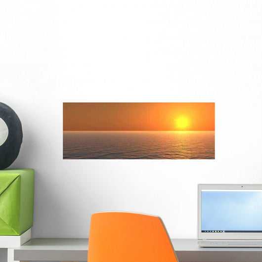 Sunset P Wall Decal
