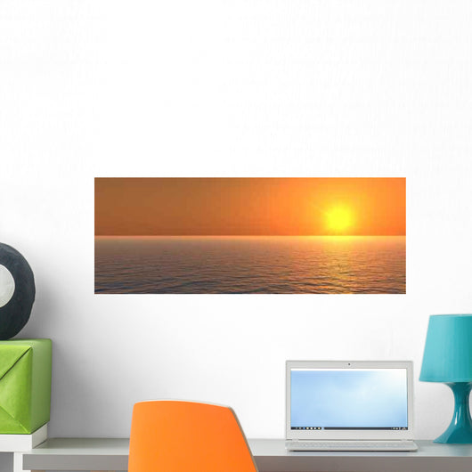Sunset P Wall Decal