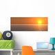 Sunset P Wall Decal
