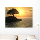 Tree Boat Wall Decal