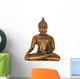 Bronze Buddha Statue Wall Decal