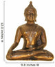 Bronze Buddha Statue Wall Decal