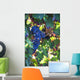 Grapes growing on a vine;Laguardia la rioja spain Wall Mural