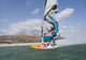 Windsurfer along the coast Wall Mural