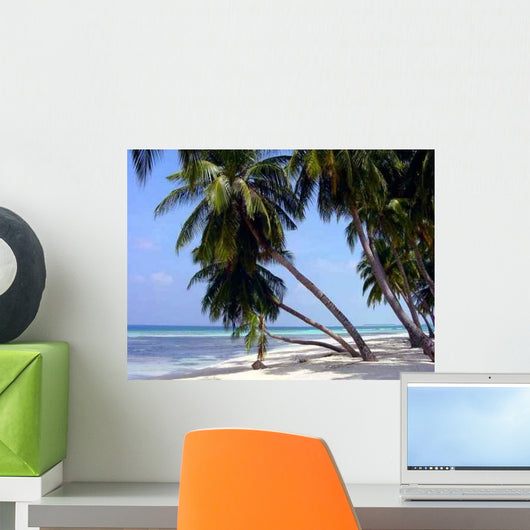 Beach Guadeloupe Wall Decal