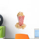 popcorn in container Wall Decal