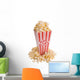 popcorn in container Wall Decal