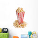 popcorn in container Wall Decal